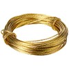 Merriway BH02242 Brass Number 1 Picture Wire, 6 Metres (19.5