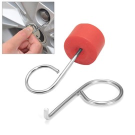 Wheel Nut Caps Puller, Disassembly Tool, Pack of 4 Wheel Caps Puller, Wheel Bolt Caps Tool, Puller Hook, Wheel Bolt Caps, Puller, Wheel Cap Puller, Wheel Cap Puller, Wheel Cap Puller