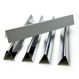 Direct Store Parts DP159 5-pk 17.5 Inch Flavorizer Bars for Weber Genesis 300 Series, Genesis E310 E320 E330 S310 S320 S330 Grills with Front Controls, Stainless Steel Heat Plates for Weber 7620 7621