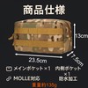 MOLLE Motorcycle Tool Bag, Waterproof, Large Capacity, Multi-functional Multi-Pouch, Saddlebag,
