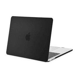 MOSISO Compatible with MacBook Pro 13 inch Case M2 2025, 2024, 2023, 2022-2016 A2338 M1 A2251 A2289 A2159 A1989 A1708 A1706 with/Without Touch Bar, Plastic Hard Shell Case Cover, Matte Black