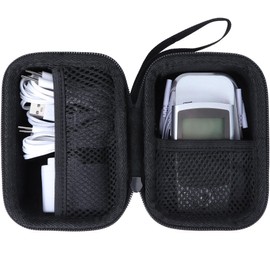 Lebakort Storage Case Compatible with AUVON TENS Unit Muscle Stimulator, S Size Case