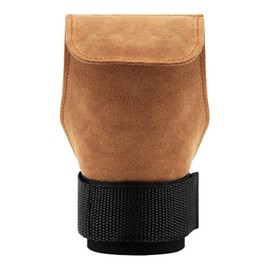 Laroal Wrist Straps For Weightlifting,Workout Wrist Wraps Lifting Straps For Strength Training Deadlift Straps, Improved Grip For Hand And Wrist Protection,Brown 1Pair