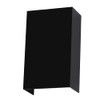 Luminaria Rectangular Doble Disparo, 10W de Potencia, Aluminio + Policarbonato
