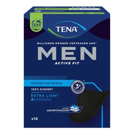Tena Men Active Fit Level 0 Incontinence Pads Pack of 14