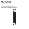 DTGN 2.5x18x100mm(WxODxL) Extension Spring - 1Pack - Good for Home