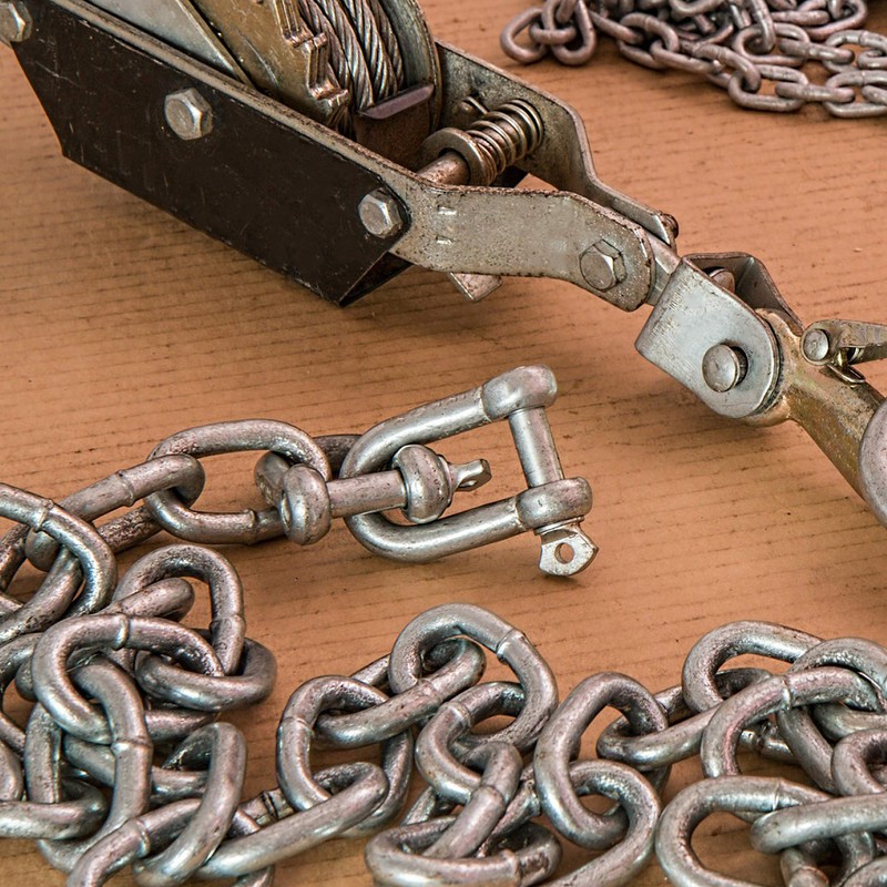 com-four® 10 x Shackles D-Shape - Carabiner Shackle Small with