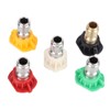 5 Pcs High Pressure Cleaning Spray Nozzle Multi Angle Strong