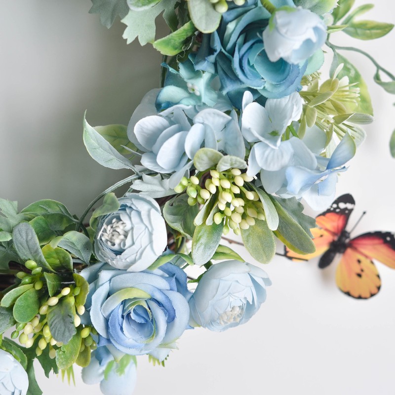 Fake Flower Simulation Garland Plastic Fake Flower Interior Door Wall