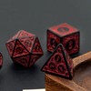 Cusdie 7Pcs/Set DND Dice Set D&D Polyhedral Dice for TTRPG