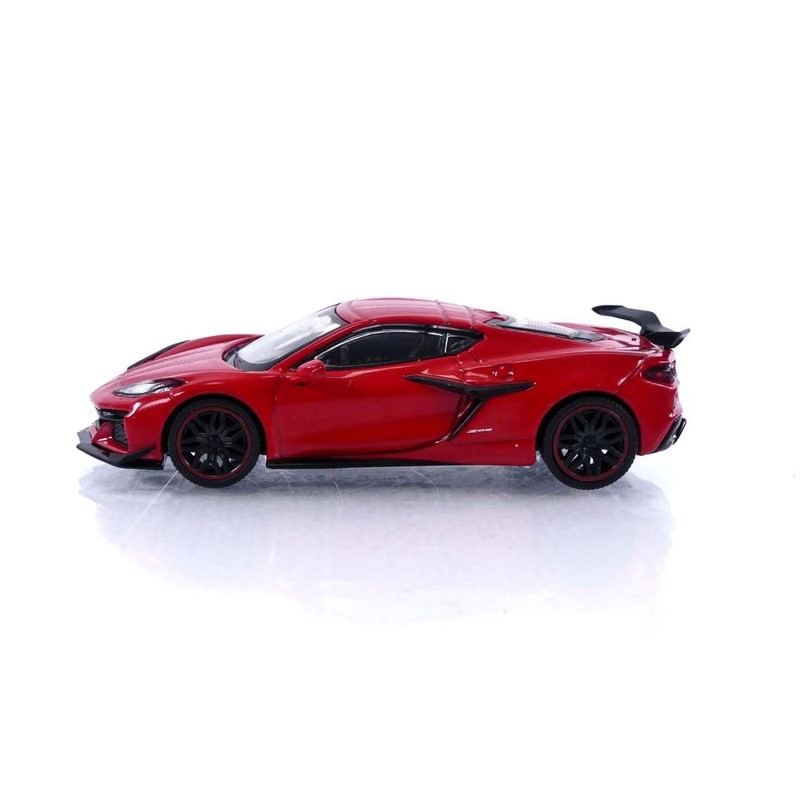 Truescale Miniatures Mini GT Corvette Z06 2023 Torch Red (LHD)