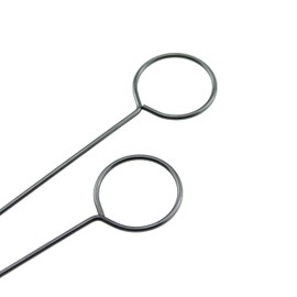 TAODAN 4PCS 2 Sizes Sewing Loop Turner Hook Long Loop Turner Tool for Fabric Tube Straps Belts Strips DIY Knitting Accessories