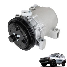 Thomletha AC Compressor Replacement for Frontier 1999-2004 Xterra 2000-2004 V6 3.3L CO 10386C