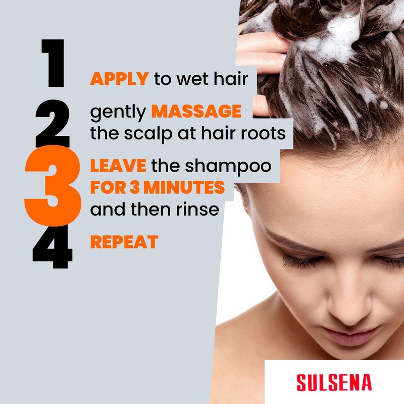 Selenium Sulphide Anti Dandruff Shampoo for Men and Women -