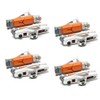 AWE X 4 Pairs 55mm White Cassette Road Brake Pads