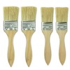 Chephon Natural Bristles Pastry Basting Brushes Set with wooden handle