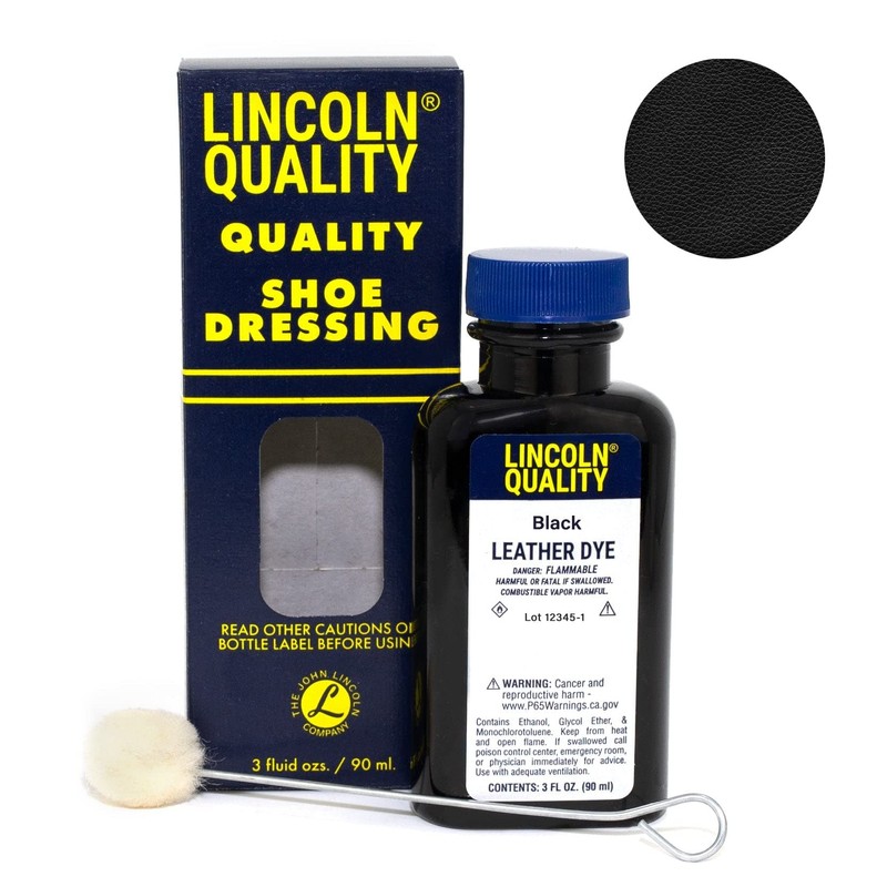 Lincoln Leather Dye (Black)