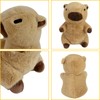 KBIBCK Capybara Plush with 9PCS Clothes&Accessories, 25cm Capybara Stuffed Animal,
