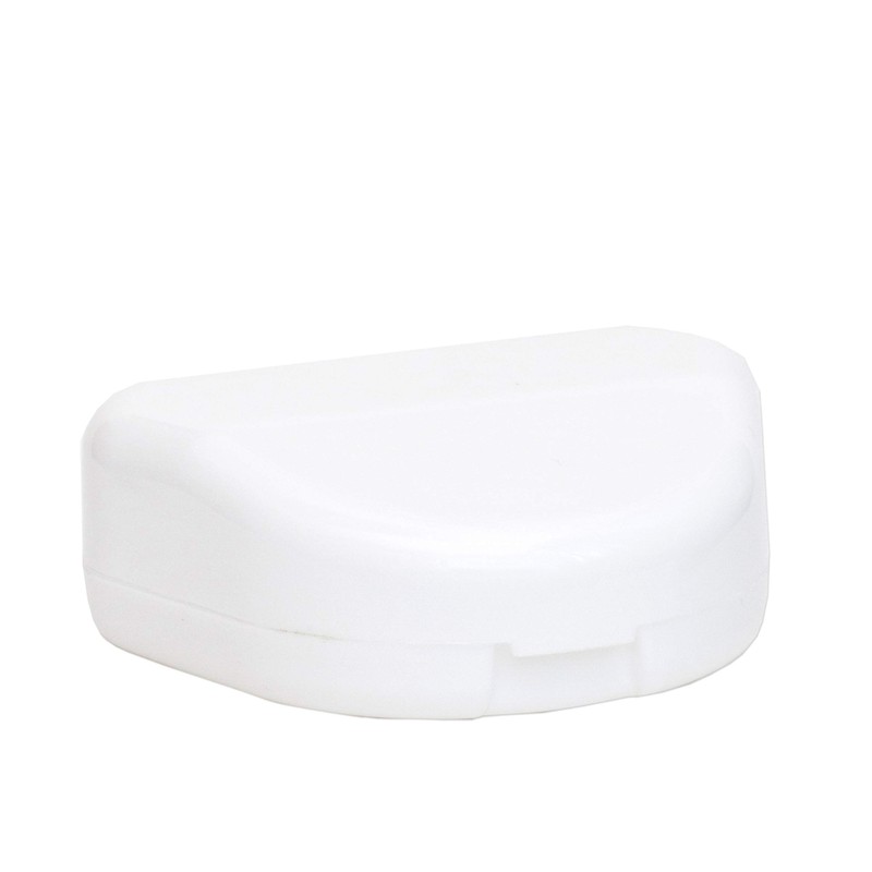 2 x Slim Dental Retainer Case, Pink, Blue or White