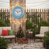 eYotto 18 Inch Large Indoor Outdoor Wall Clock Waterproof with