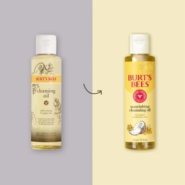 Burt's Bees Nourishing Cleansing Oil With Coconut and Argan Oils, Cleansing Face Oil for Normal to Dry Skin, College Back to School Dorm Essentials, Natural Origin Skin Care, 6 fl. oz. Bottle