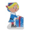 ProductWorks 7.25" Rudolph The Red-Nosed Reindeer Hermey Jelz Christmas Window