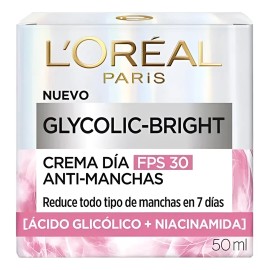 Crema Día Anti-manchas Con Ácido Glicólico L'oréal Paris Tod Todo Tipo De Piel Día