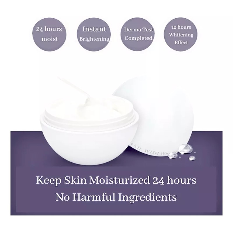 Bidameun Siyoul Crema Para Antiarrugas Y Manchas, Snail Wish Whitening