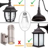 Boxlood Dusk to Dawn LED Light Bulbs, Built in Light