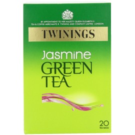 Twinings Jasmine Green (Pack of 4, Total 80 Teabags)