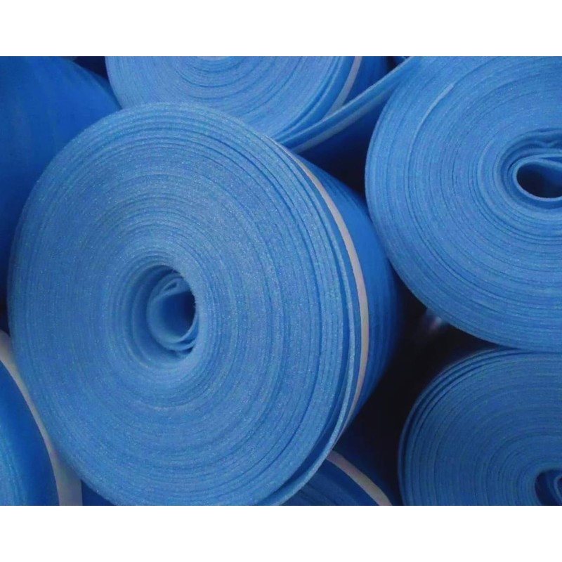 AMERIQUE 400SQFT 4TH Generation Blue 2MM Thick Flooring Underlayment Padding
