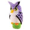 CreativaMente Creagami 3178732 Origami 3D Paper Sculpture Owl, Craft Set