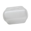 Wenko 3001401100 Neck cushion Florida White bathtub cushion, Plastic, 34.5