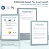 FORIOUS Kitchen Faucets, Chrome Kitchen Faucet with Pull Down Sprayer,