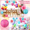 Riakrum 18 Pcs Donut Birthday Party Decorations Round Donut Lanterns