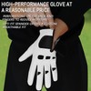 LOVMEAD Men's Golf Gloves for Left Hand with Ball Marker,