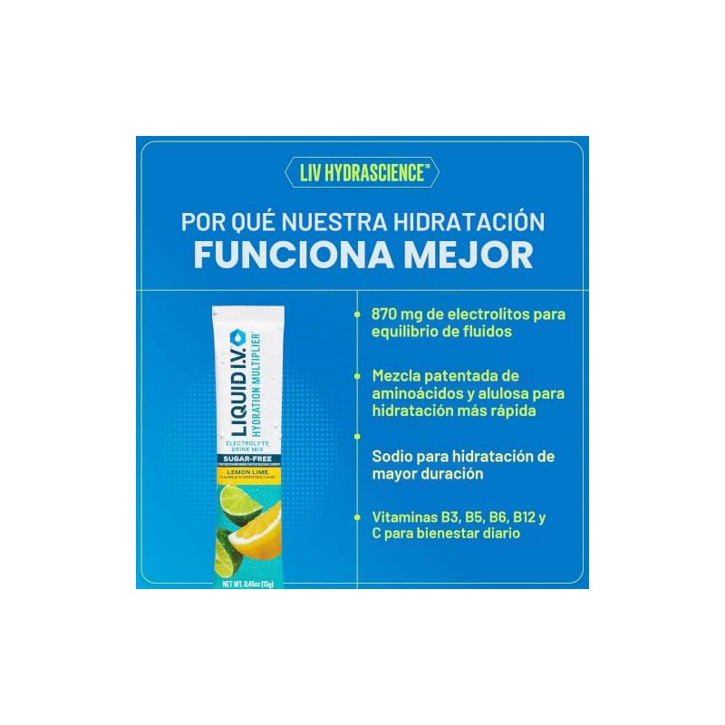 Liquid Multiplicador Hidratación Azúcar Melón Frambuesa Mezcla Bebida Polvo Electrolito