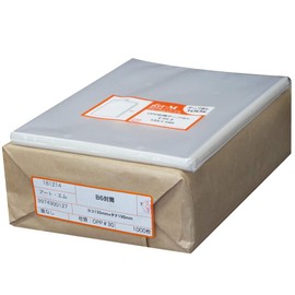 a-toemu 1UP Product [Made in Japan] Tape Without [100 Sheets] B6 [B5 Paper 2 Slice Fold] Clear Opp Bag 135x195 mm