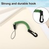 Rangefinder Tether Cord, 3.15-15.75in High-Density Polyester Retractable Rangefinder Lanyard Suitable