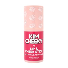 KimChi Chic Beauty Kim Cheeky Tono Dolled - Barra de crema multiusos para mejillas y labios, hidratante, rubor y tinta de labios, infundida con manteca de karité y aceite de ricino, vegano