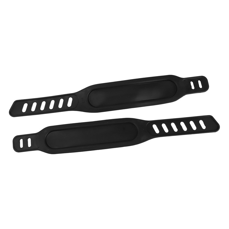1Pair Exercise Bike Pedals Anti Slip Strip Pattern Portable Exercise