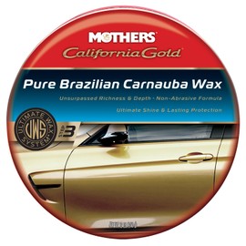 Mothers 05550 California Gold Pure Brazilian Carnauba Wax Paste (Ultimate Wax System, Step 3) - 12 oz.