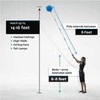 Cobweb Duster with Pole, 10ft Stainless Steel Pole Cobweb Brush