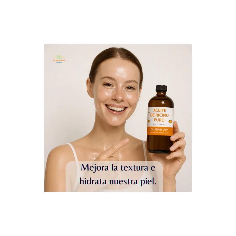 Aceite De Ricino Puro (castor Oil) 500ml