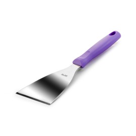 IBILI Scraper Triangular 25x10 cm, Stainless Steel Silver/Purple, 25 x 10 x 4 cm