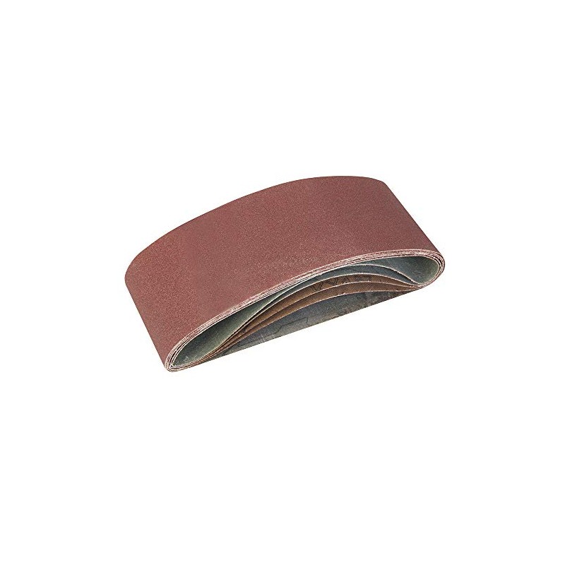 Silverline 760354 Sanding Belts 75 x 457 mm 5pce 40,