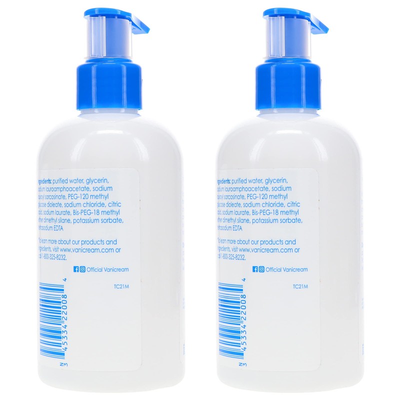 Free and Clear Liquid Cleanser, 8 Ounces each, Pack of