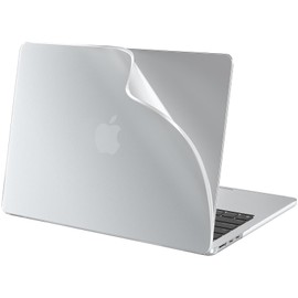 BlueSwan for MacBook Air 15 inch Case, 2026-2023 M4 M3 M2, Anti-Scratch Flexible Protective Laptop Cover with Grippy Matte Texture, Slim and Easy Installation, Frosted White