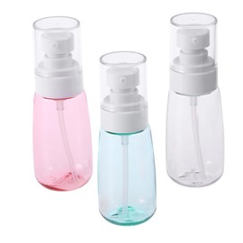 SAFIGLE 3pcs Liquid Dispenser Bottles Transparent for Soap Shampoo Body Lotion and Face Wash Easy Use Pump for Quick Refills and Daily Use