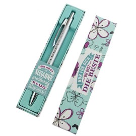 History & Heraldry Top Kuli Kerl & Lady Ballpoint Pen with Engraving + Gift Box